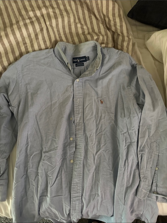 Ralph Lauren Other - Ralph Lauren Pale Blue Oxford Button-Down Shirt